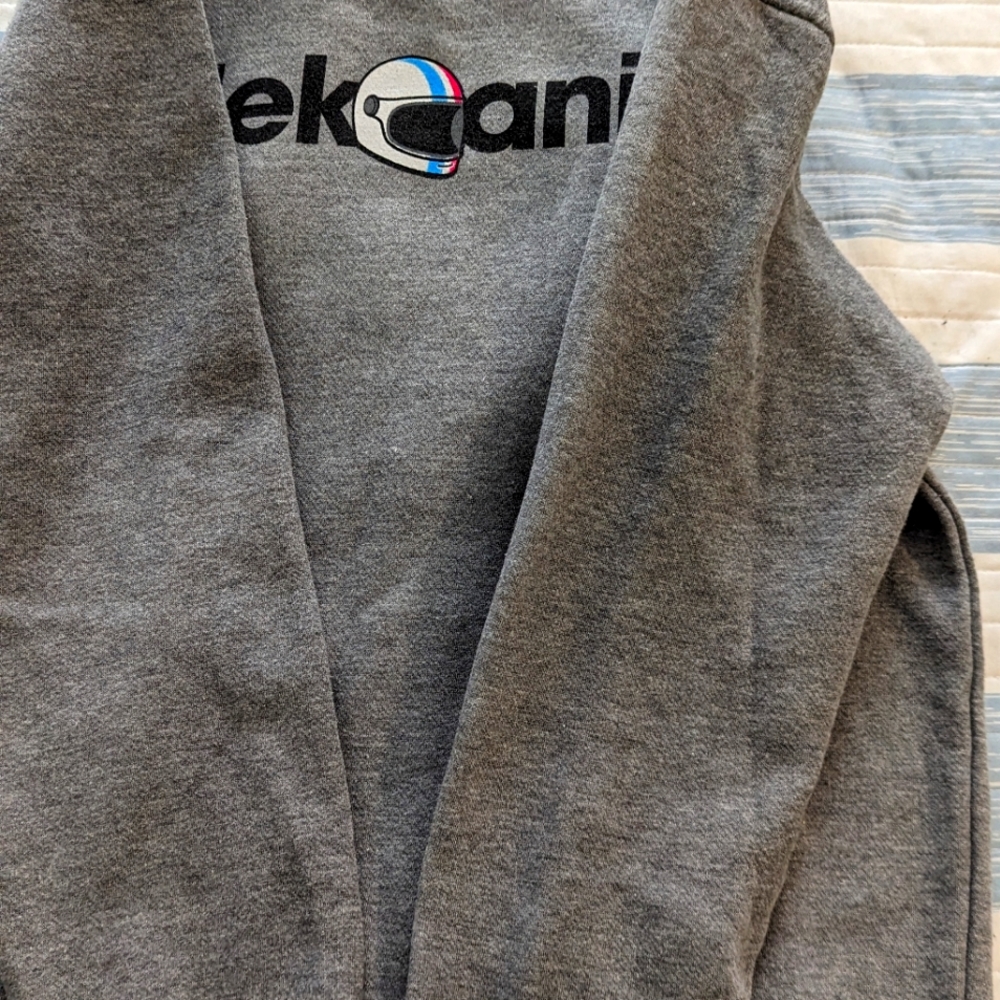 Women's gray hoodie